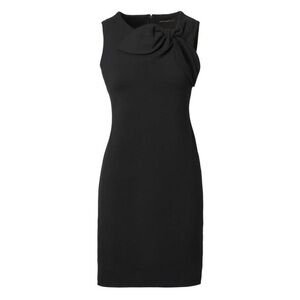 Banana Republic Black Bow Mini Dress Size 6